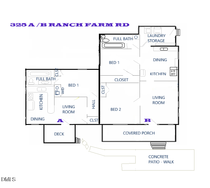Exterior photo of 325 Ranch Farm Road A - B, Raleigh, NC 27603. MLS: 10129805
