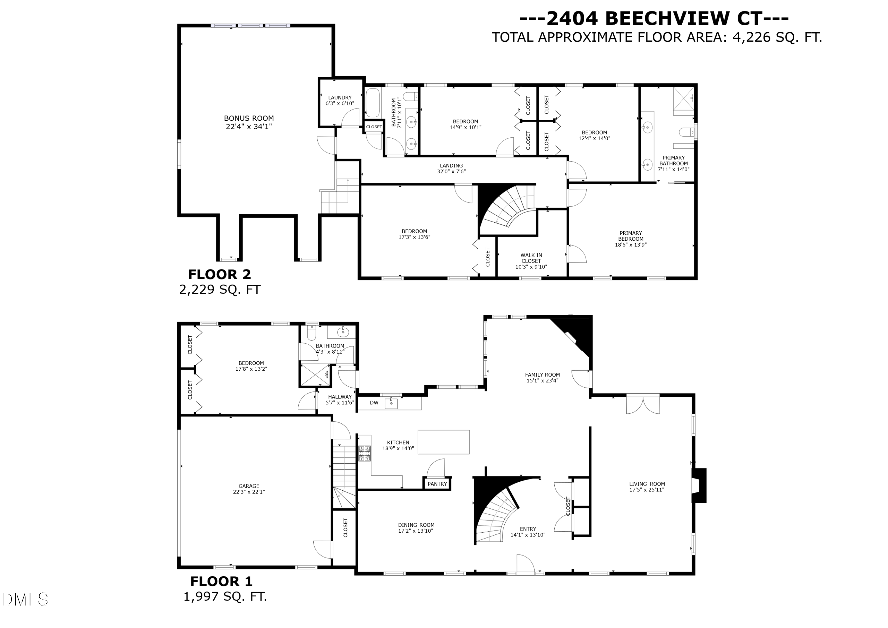 Exterior photo of 2404 Beechview Court, Raleigh, NC 27615. MLS: 10200092