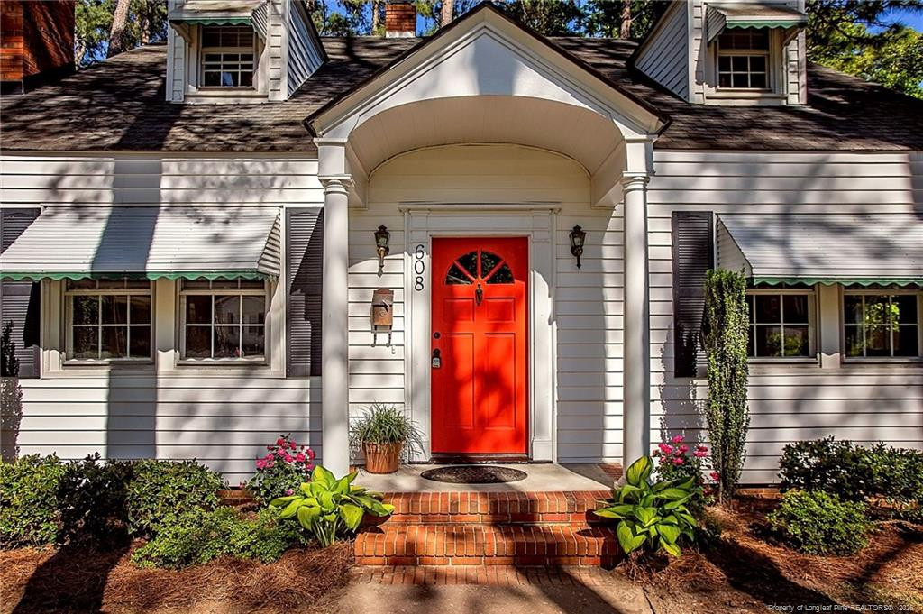 Exterior photo of 608 Greenland Drive, Fayetteville, NC 28305. MLS: 766912