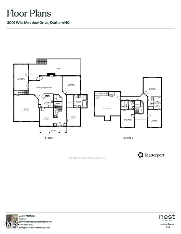 Exterior photo of 3001 Wild Meadow Drive, Durham, NC 27705. MLS: 10199603