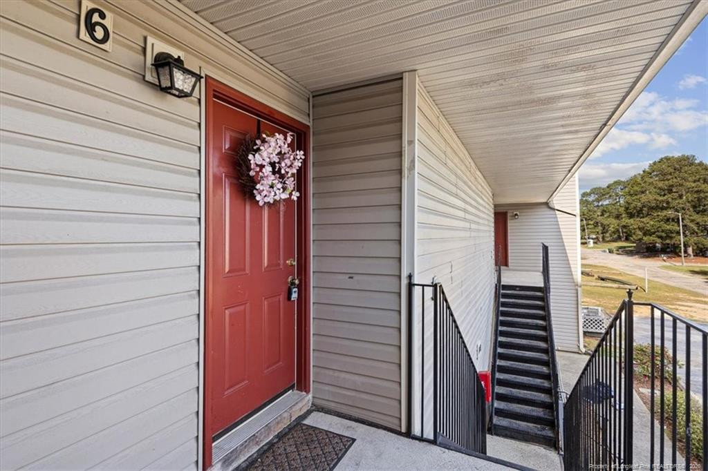 Exterior photo of 6403 Starbrook Drive 6, Fayetteville, NC 28304. MLS: 764844