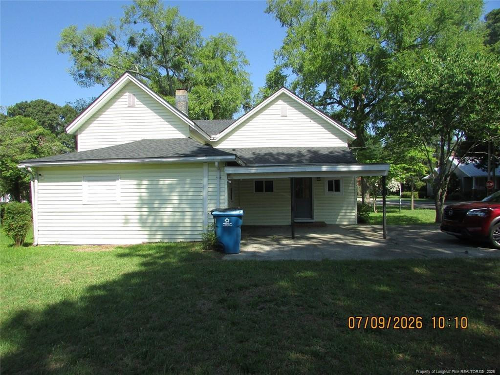 Exterior photo of 310 N McKay Avenue, Dunn, NC 28334. MLS: 766044