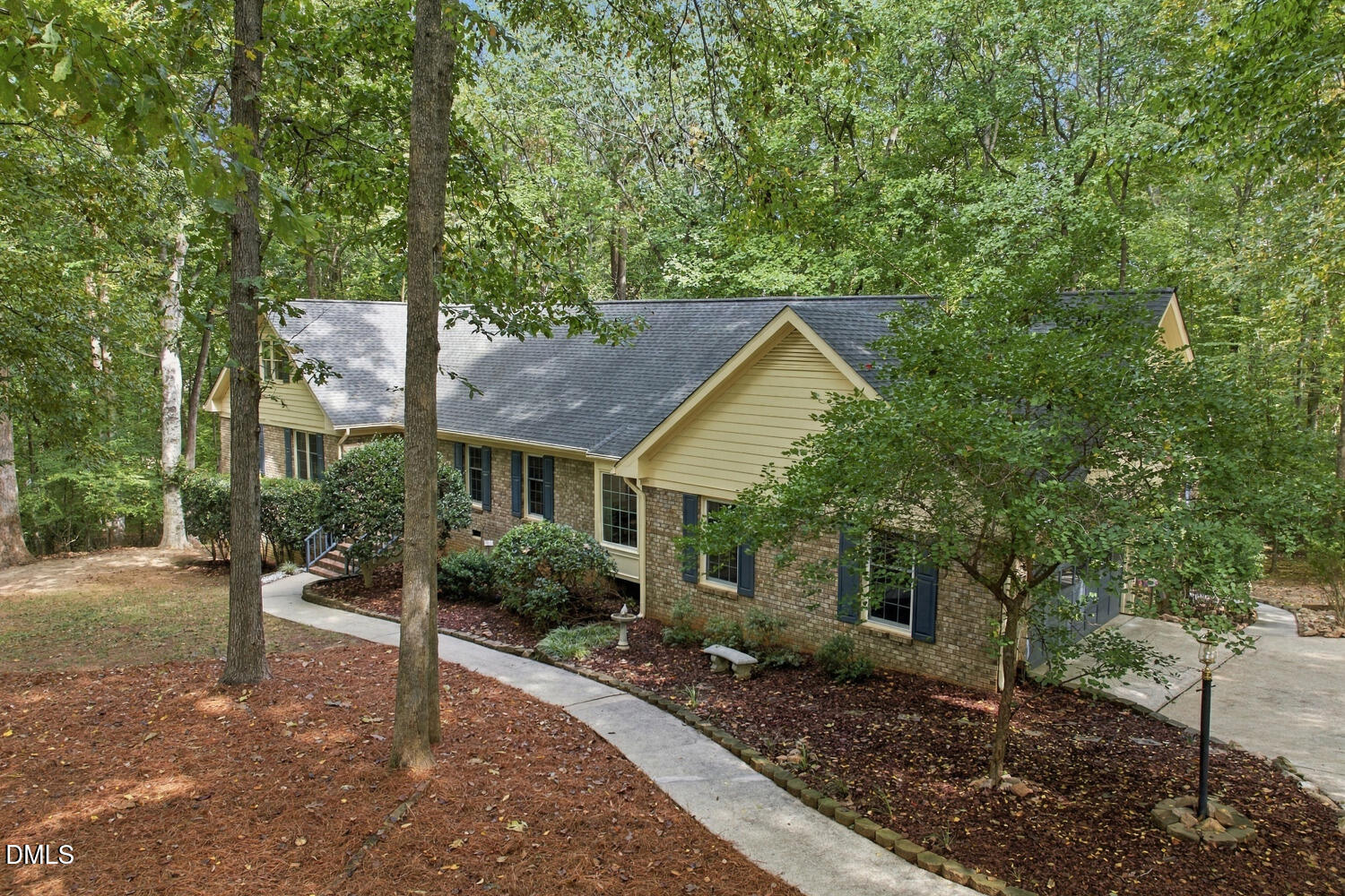 Exterior photo of 2213 Countrywood North Road N, Raleigh, NC 27615. MLS: 10197262