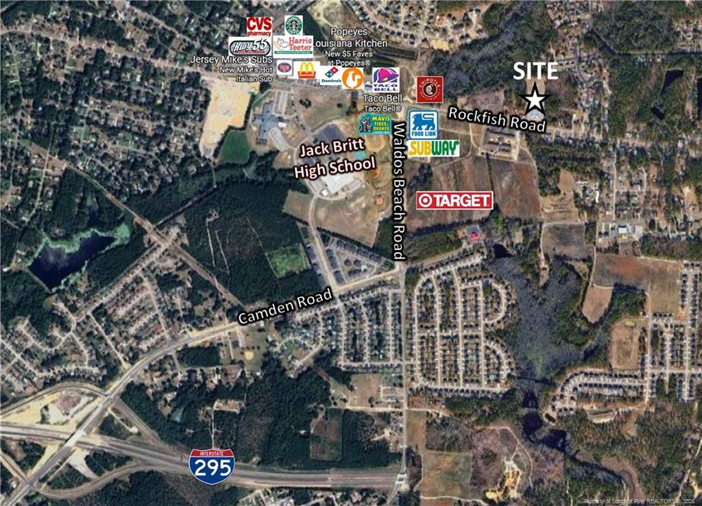 Exterior photo of 7050 Rockfish Road, Fayetteville, NC 28306. MLS: 713862