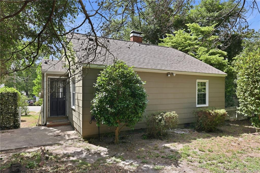 Exterior photo of 608 Glenville Avenue, Fayetteville, NC 28303. MLS: 766483