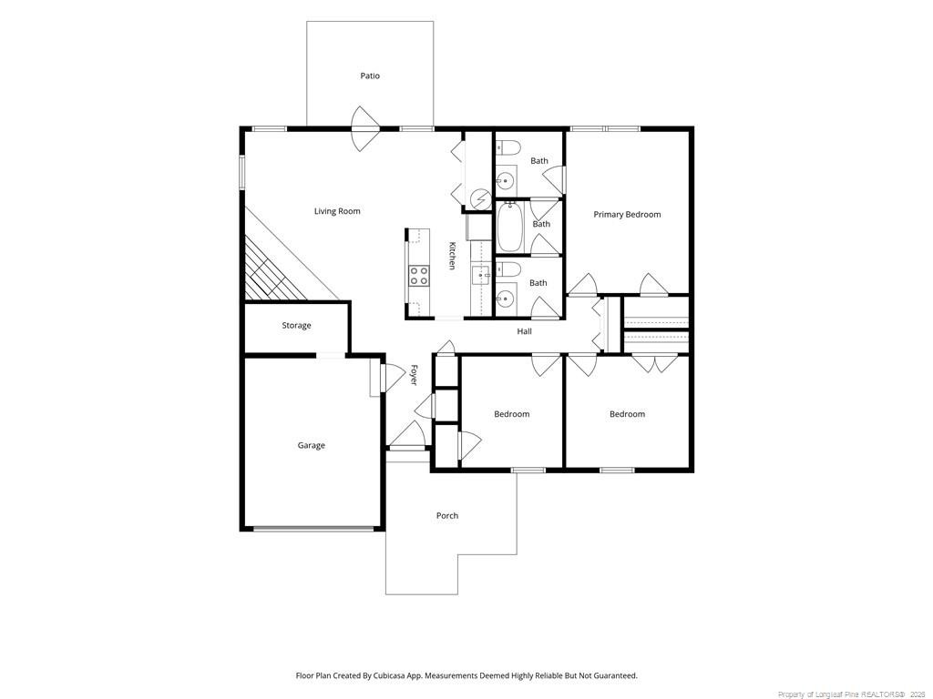Exterior photo of 4305 Falls Drive, Hope Mills, NC 28348. MLS: 763940