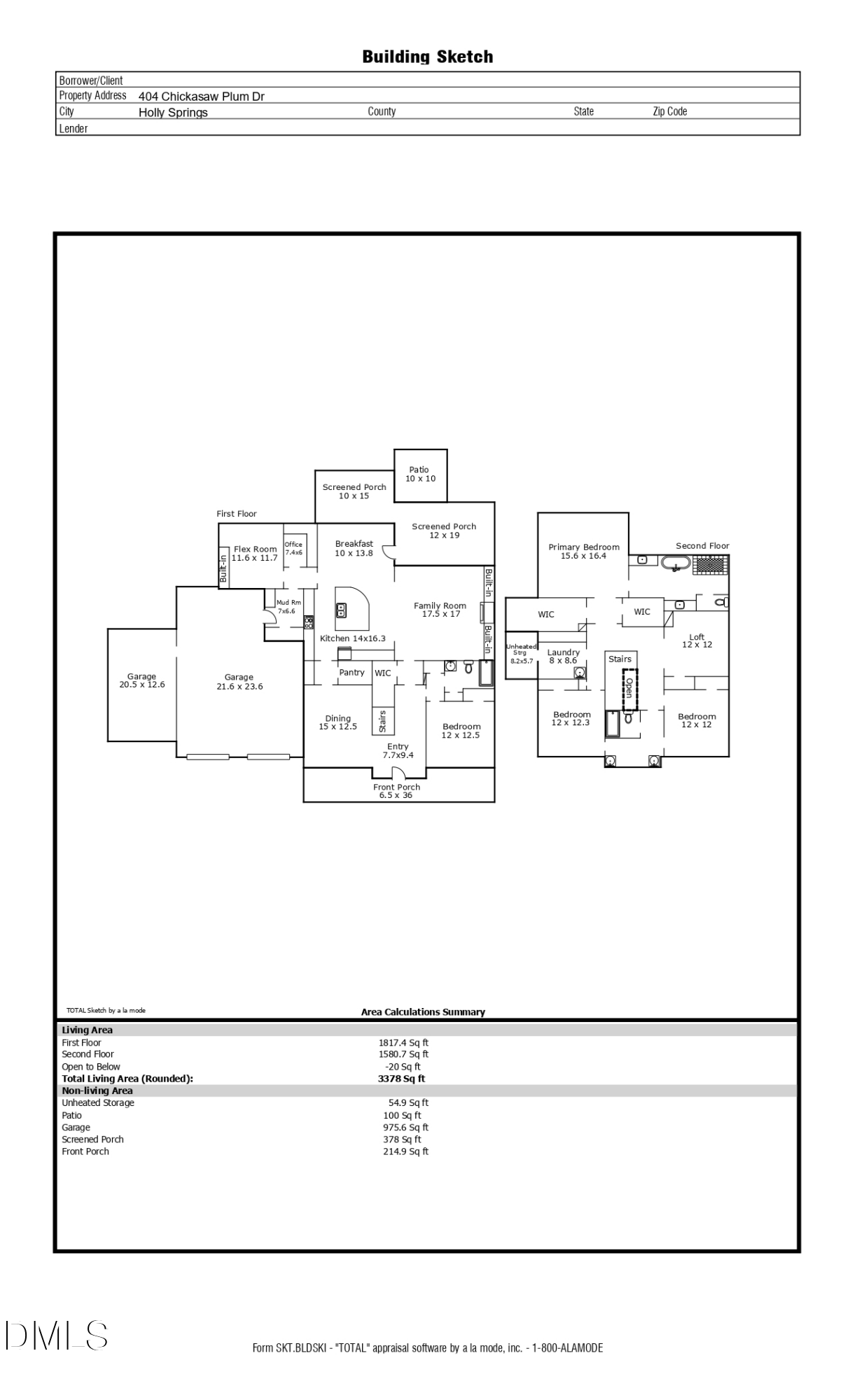 Exterior photo of 404 Chickasaw Plum Drive, Holly Springs, NC 27540. MLS: 10189938
