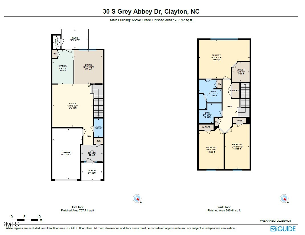 Exterior photo of 30 S Grey Abbey Drive, Clayton, NC 27527. MLS: 10183986