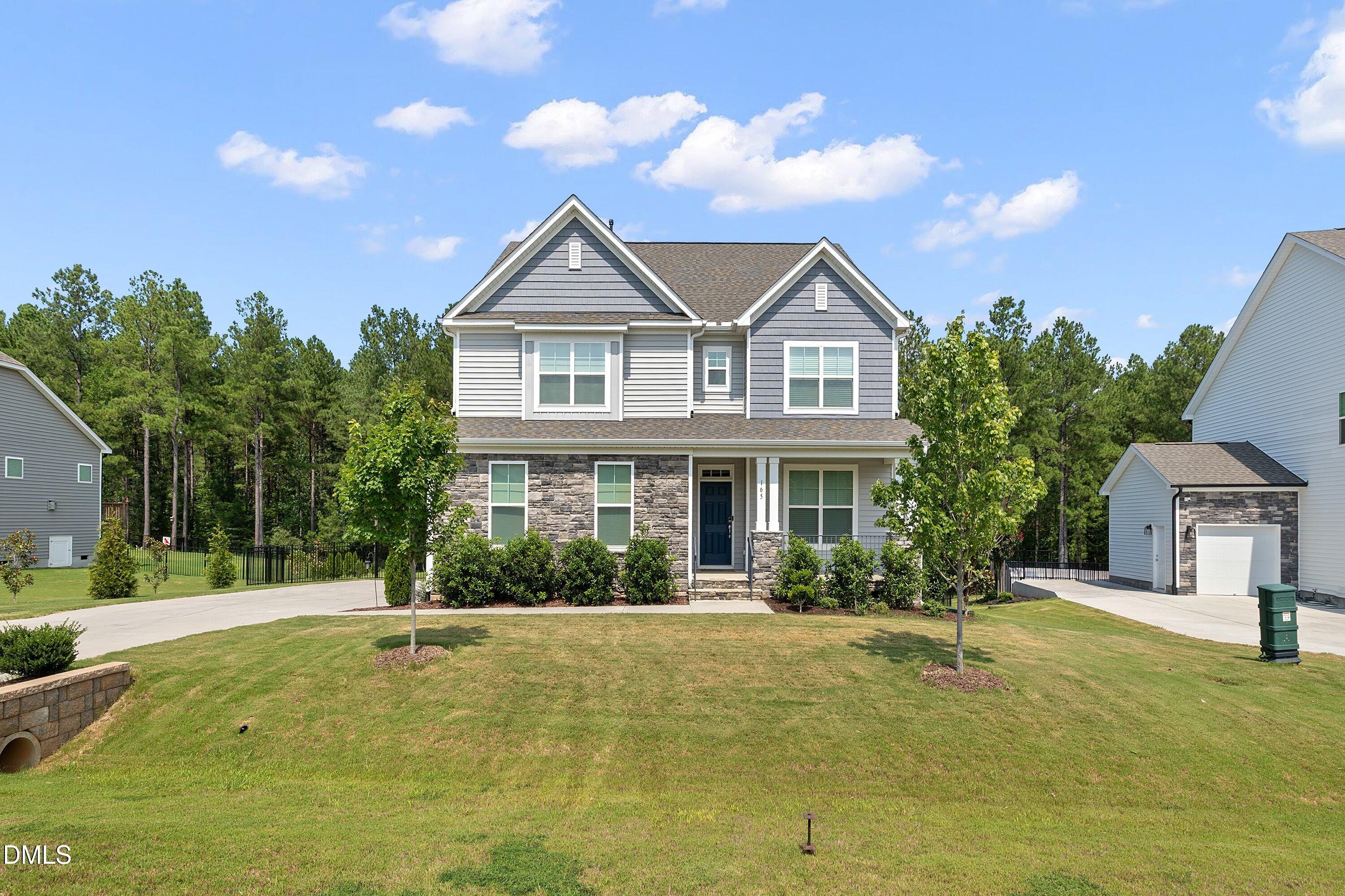 Exterior photo of 165 Ironwood Boulevard, Youngsville, NC 27596. MLS: 10186512