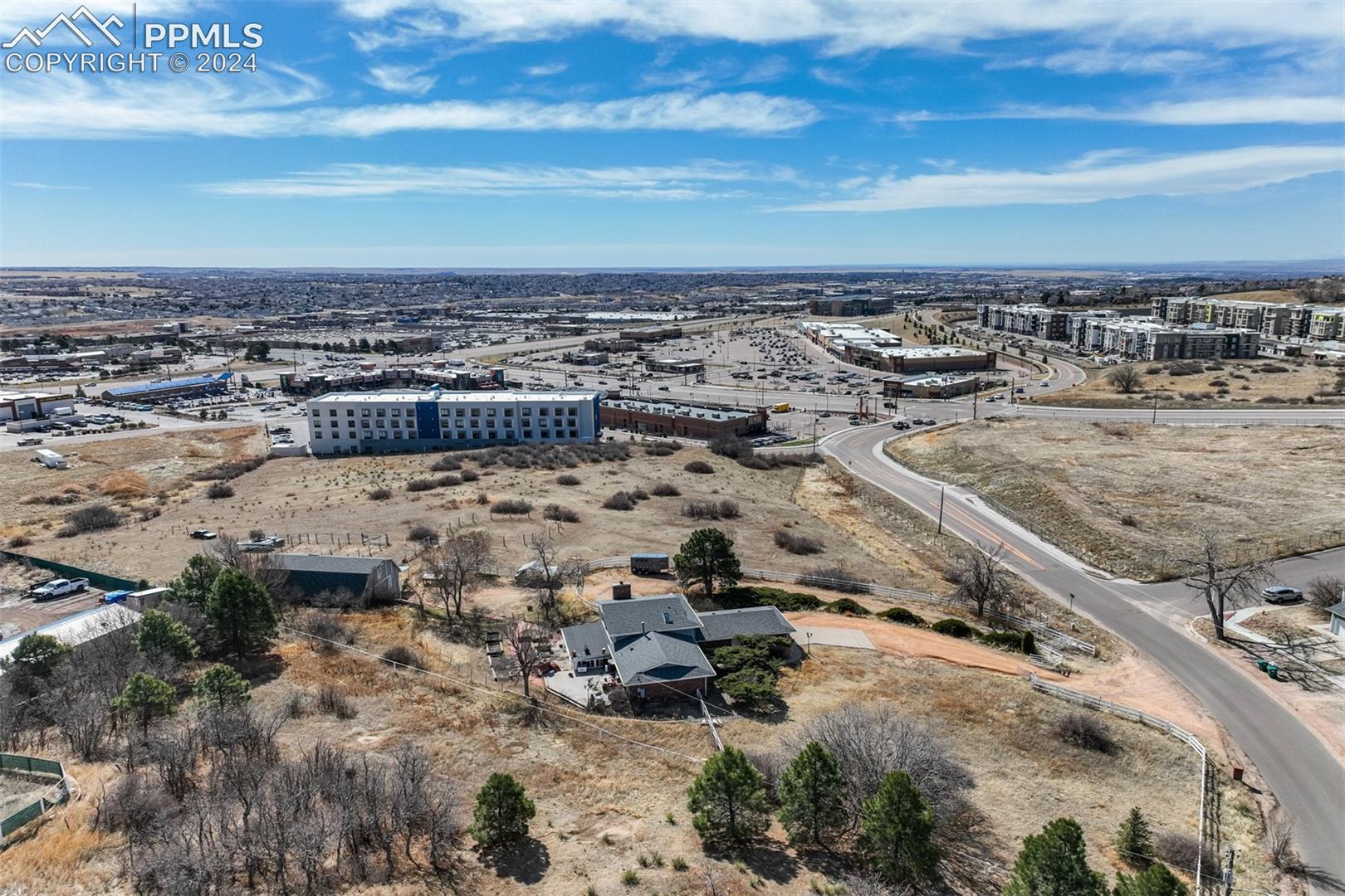 Drone / aerial view