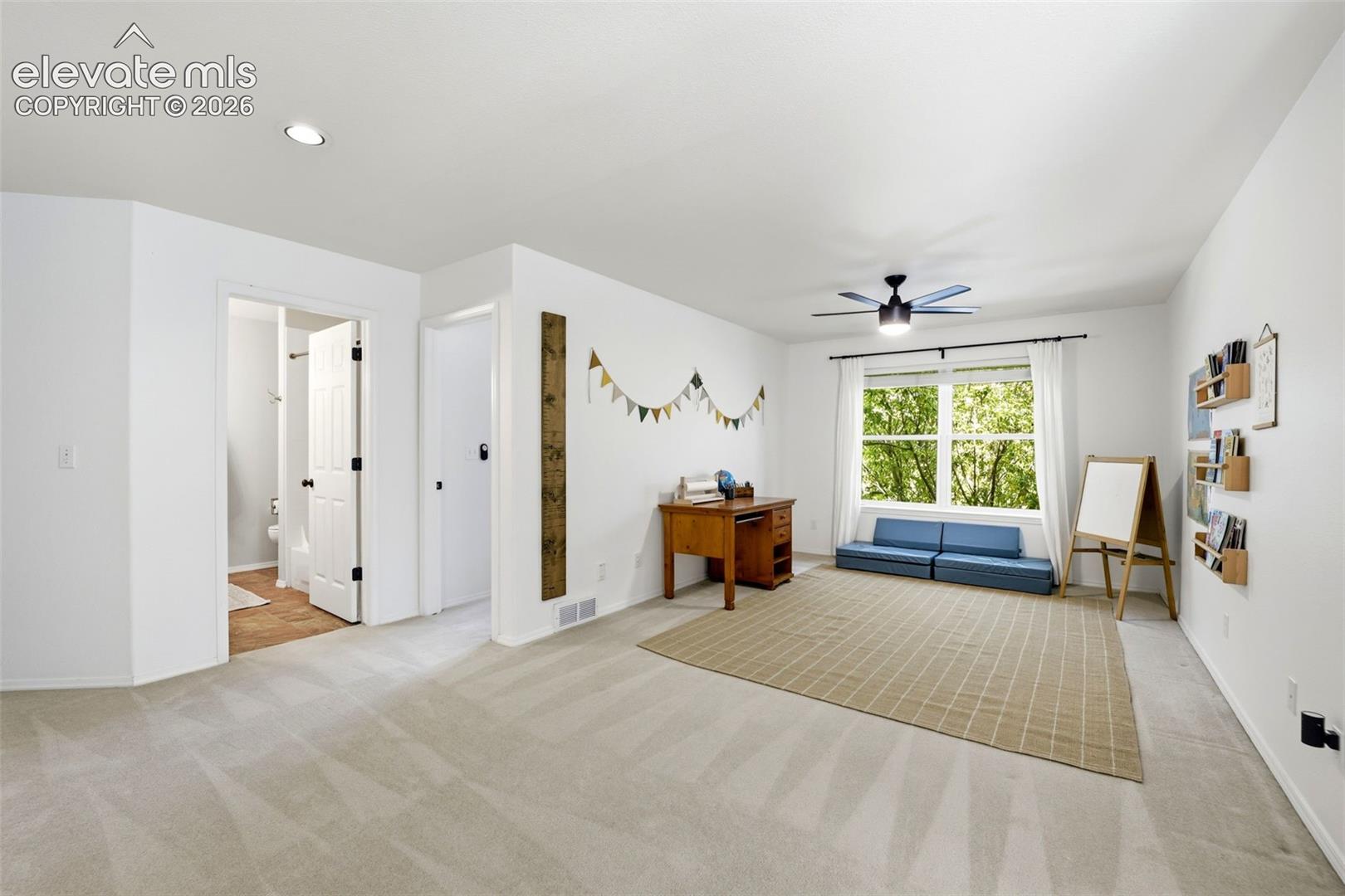 Large light and bright loft