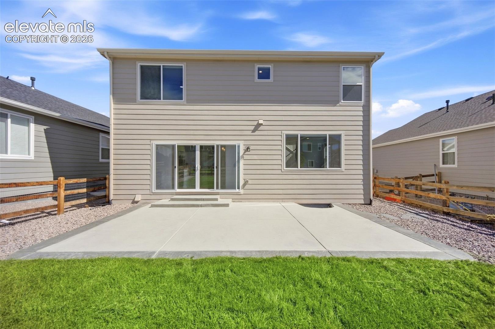 extended concrete patio