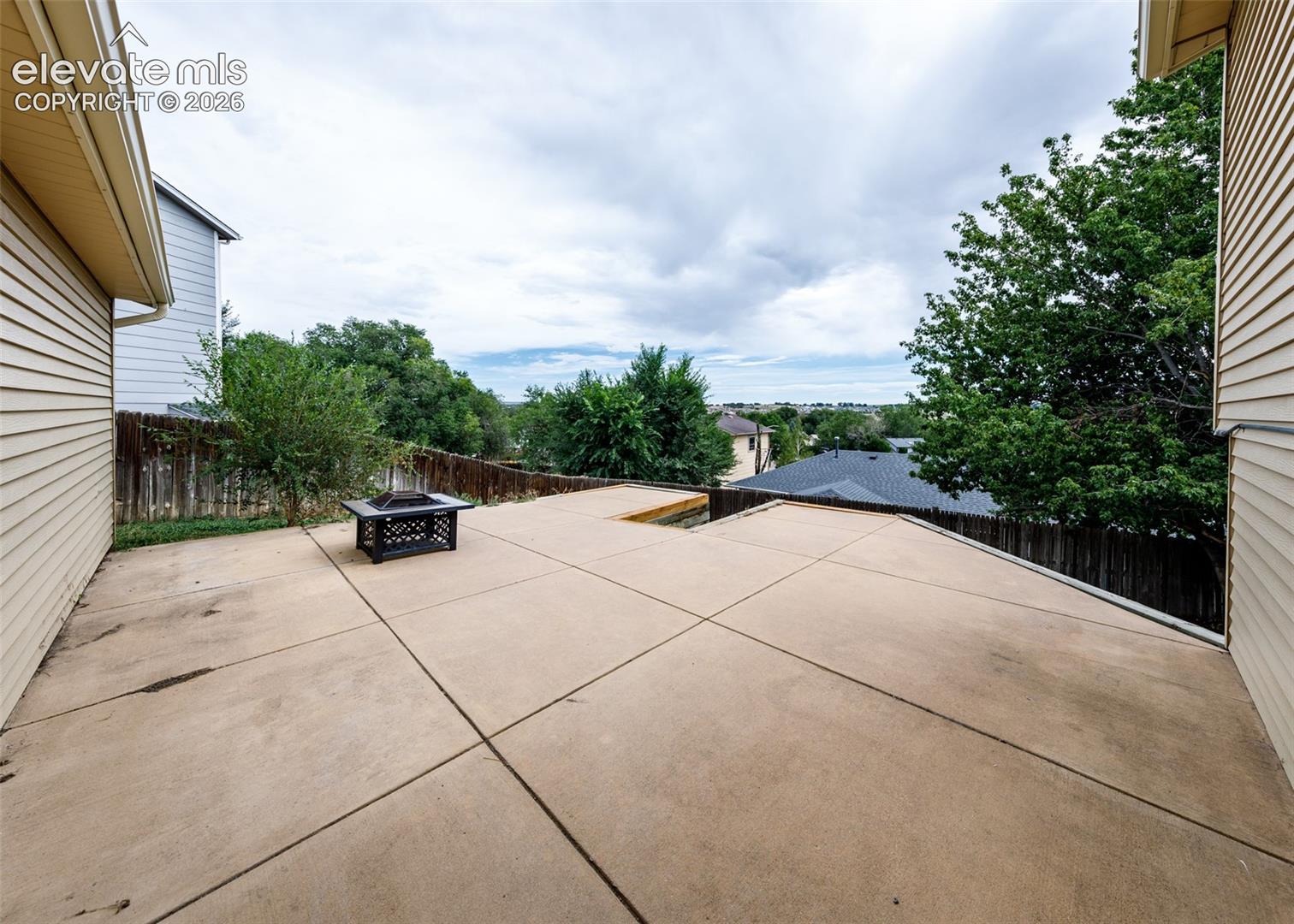 Back deck