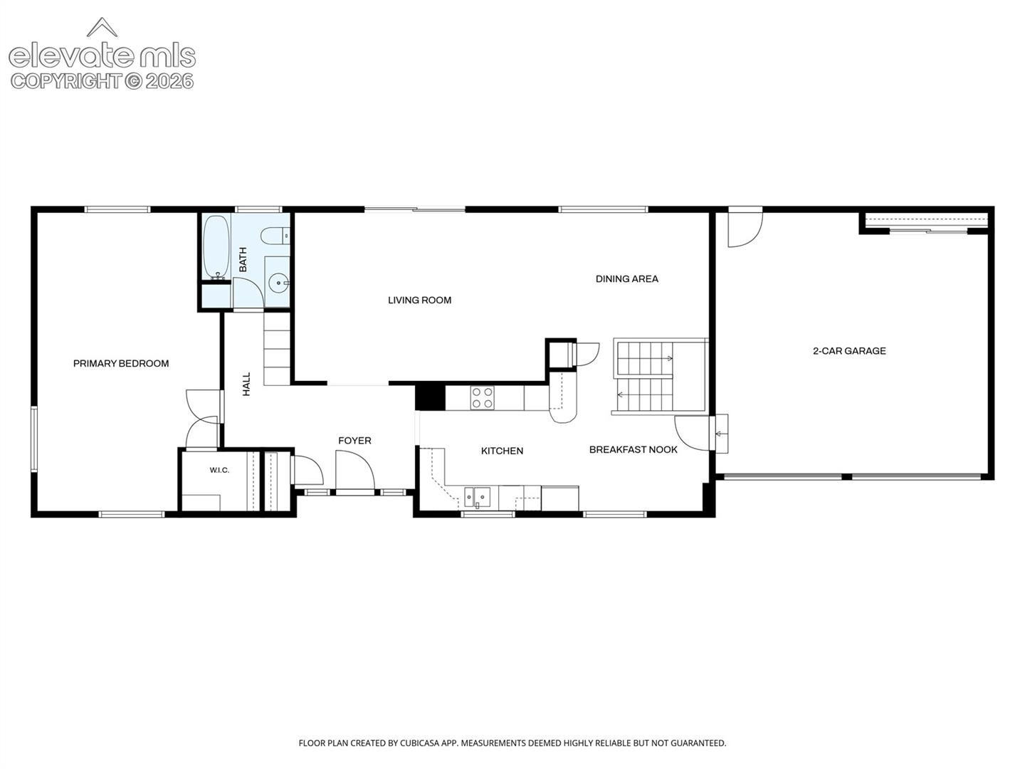 Main floor floorplan