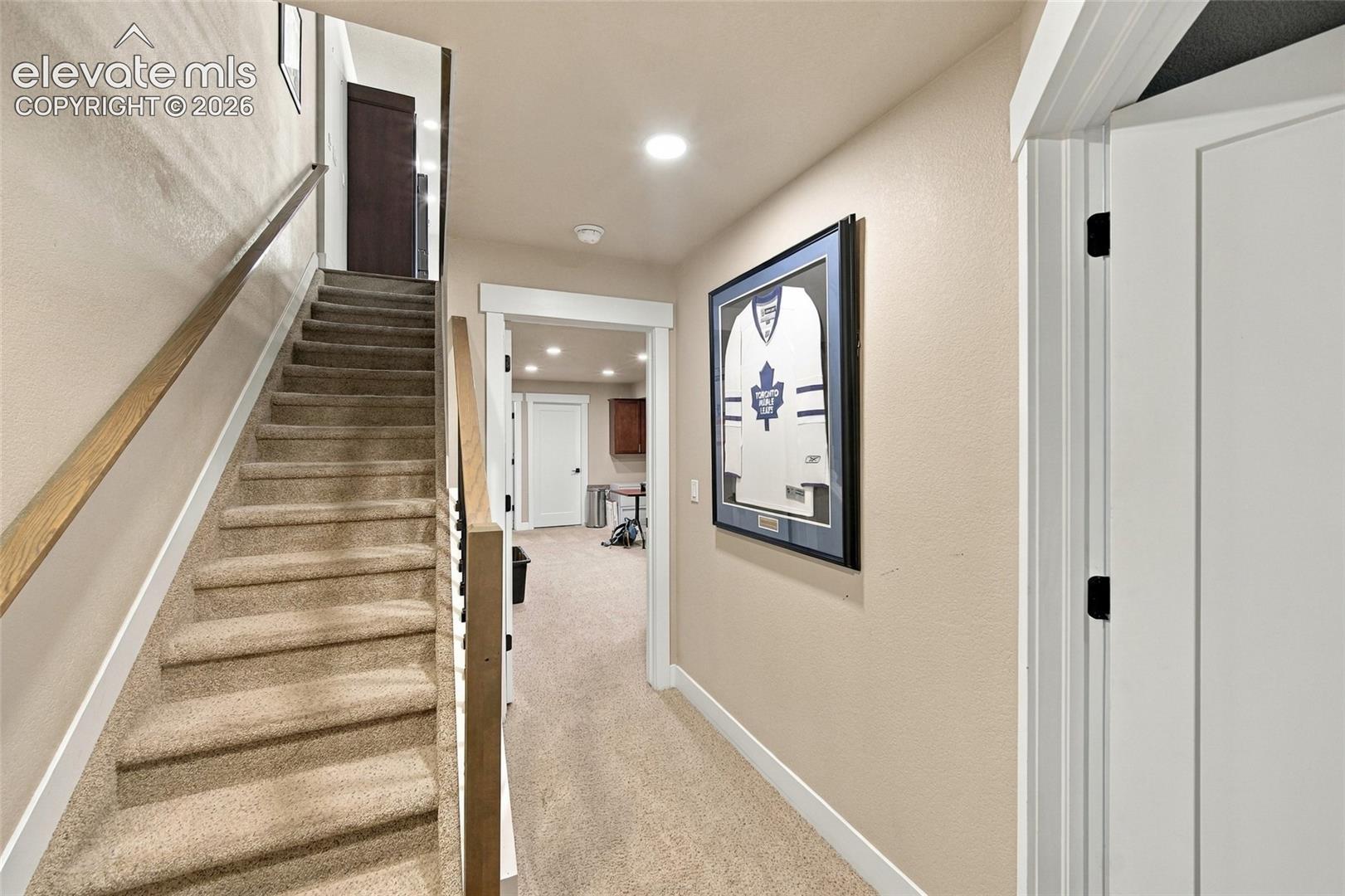 Staircase to basement