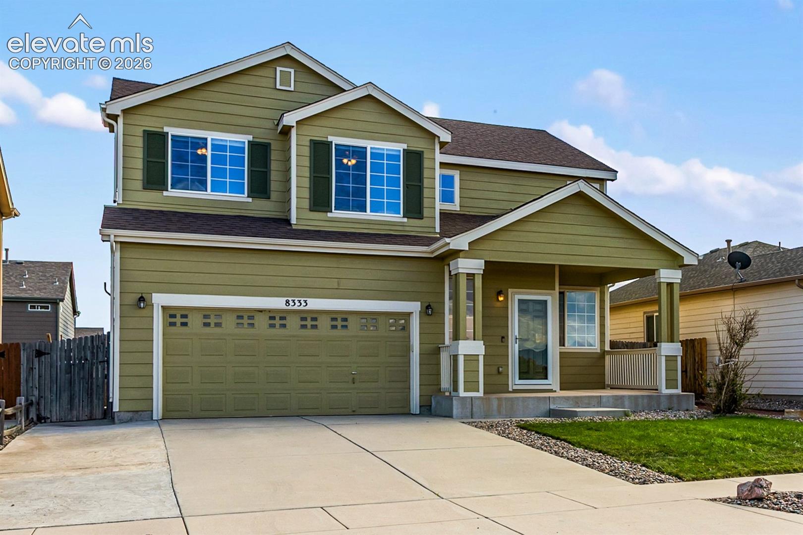 Beautiful 2 story home with great curb appeal and landscaped yard.