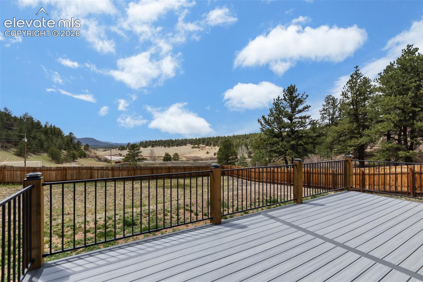 Back deck VIEWS!