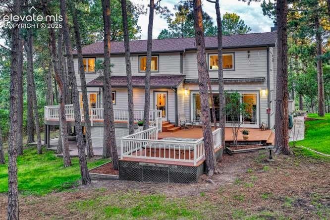 An entertainer's dream, with 8 person hot tub, retractable awning and plenty of space to spread out