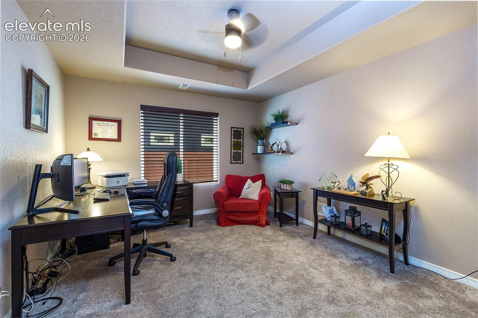 Main-level bedroom/office