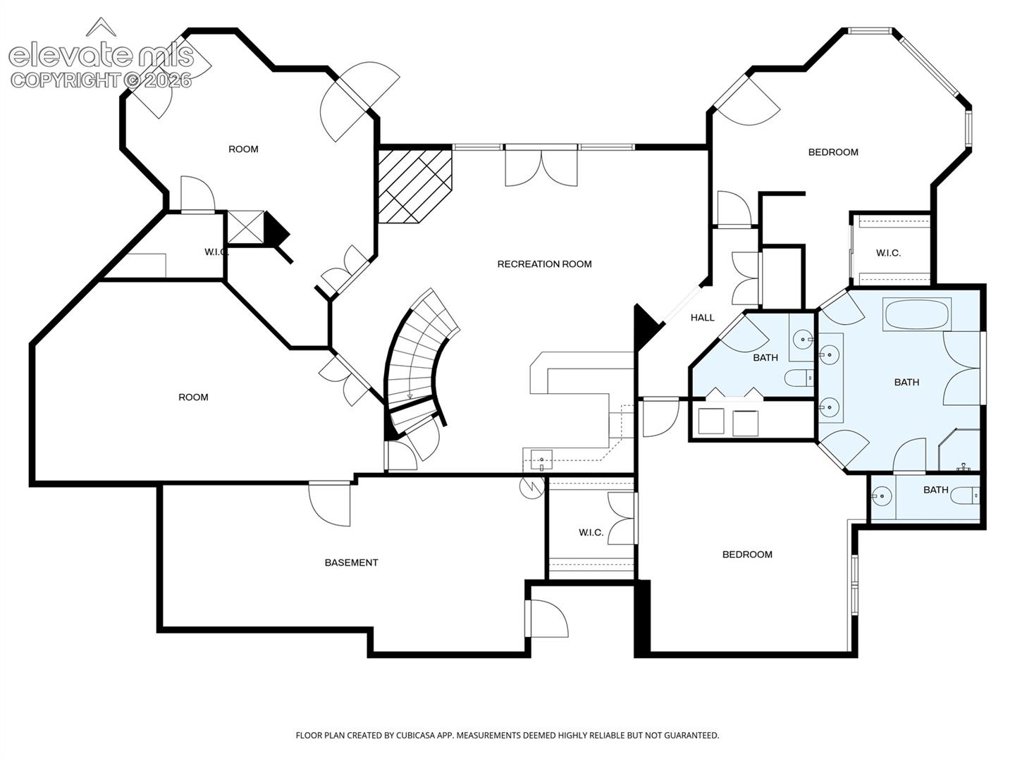 Basement floorplan