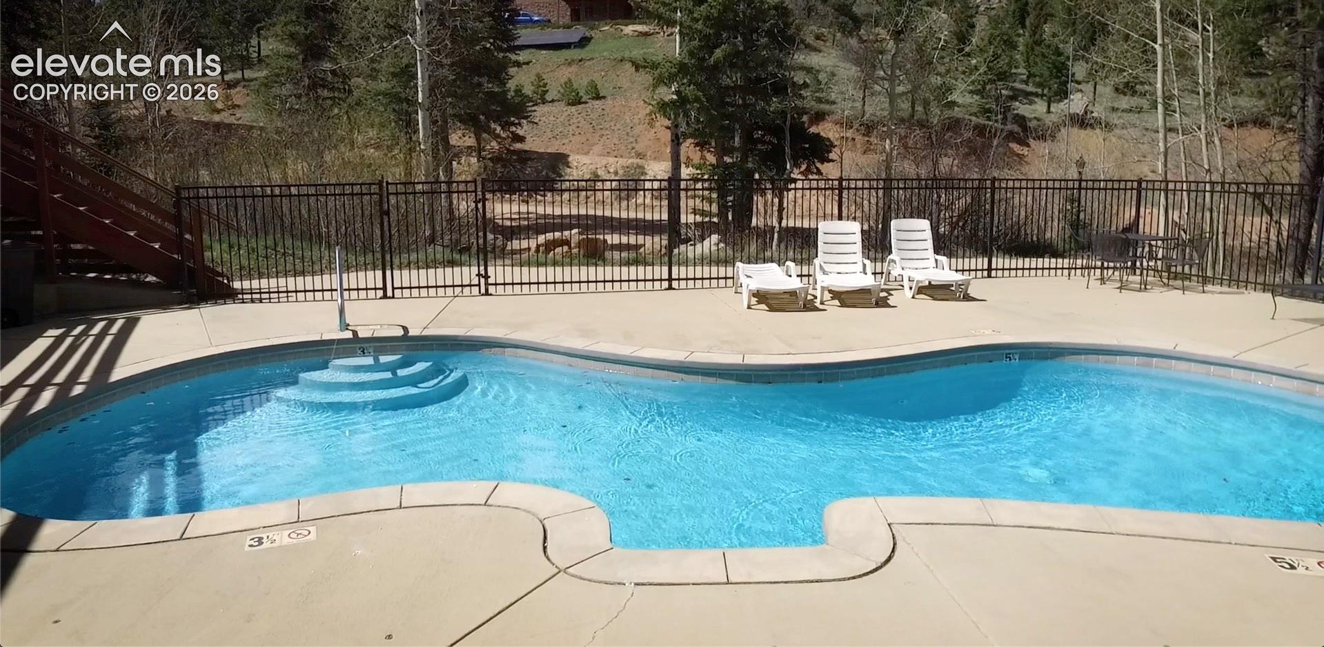 Heated pool