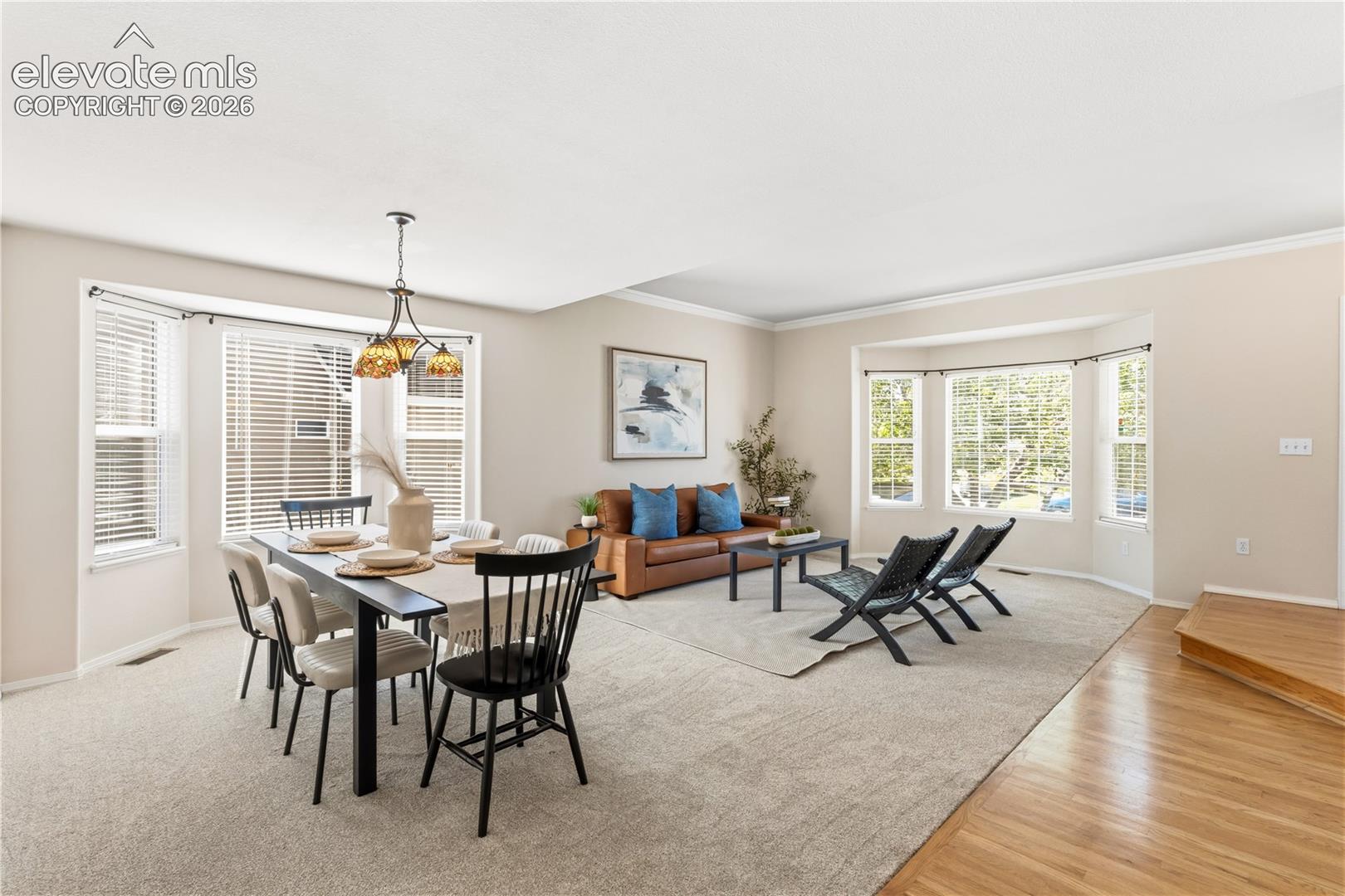 Dining & living rooms