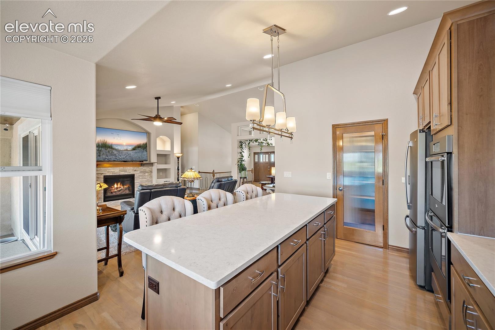 Open to living room