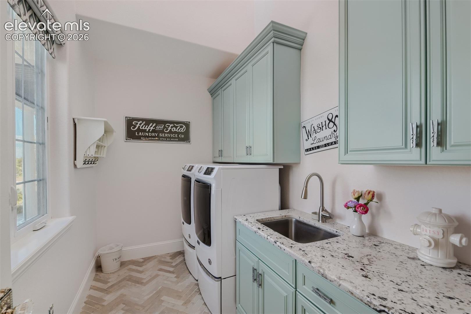 Main level laundry