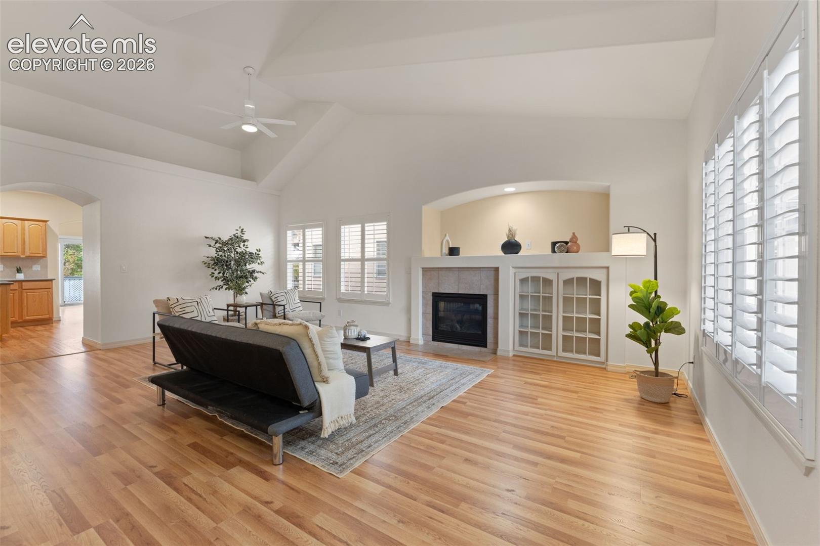 Large Living Room can be used for LR/DR combo
