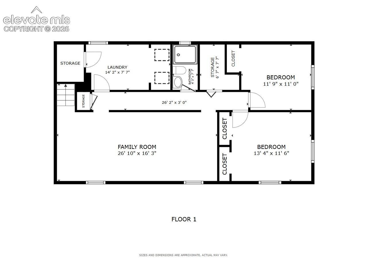 Floor plan - basement