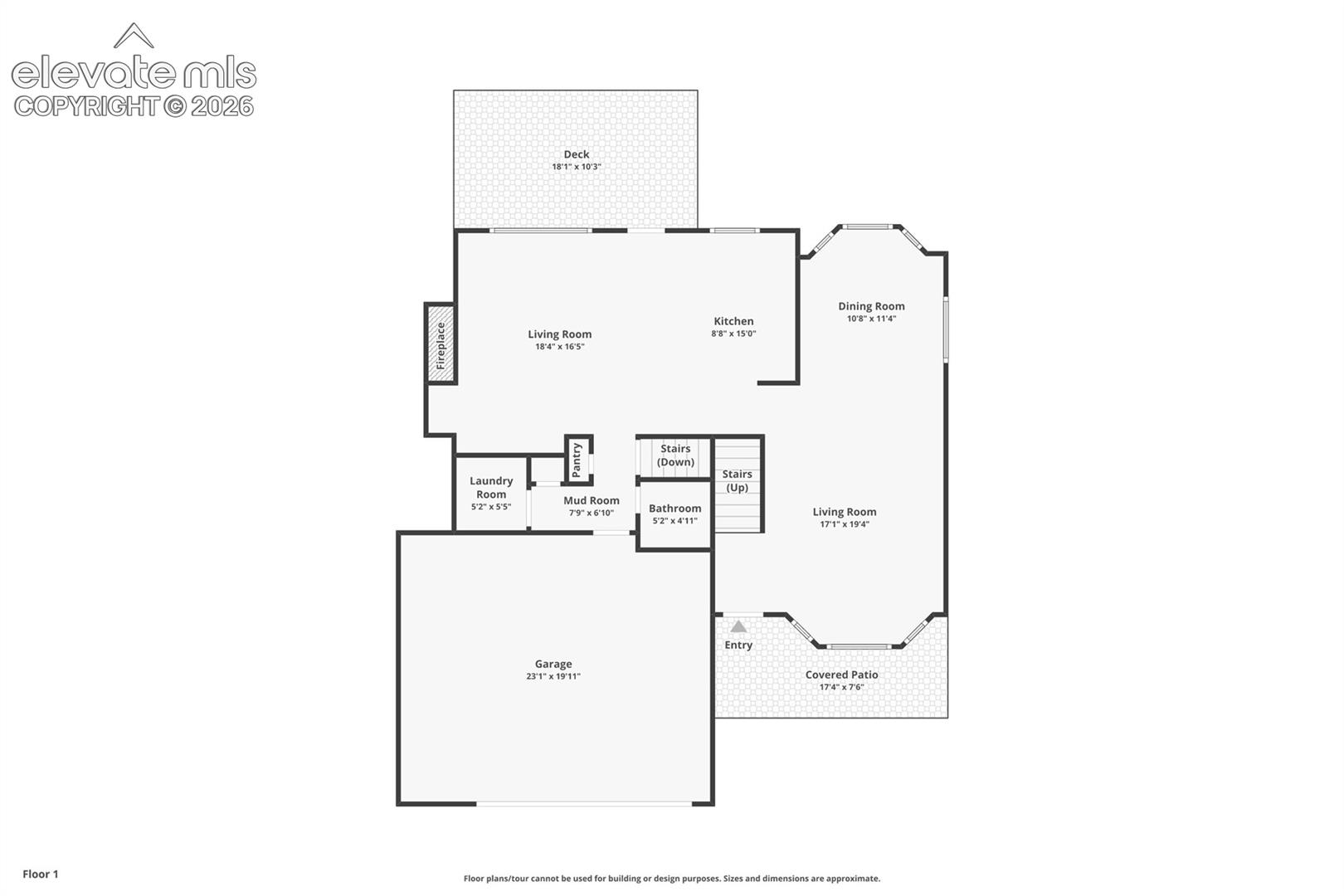 Main floor plan