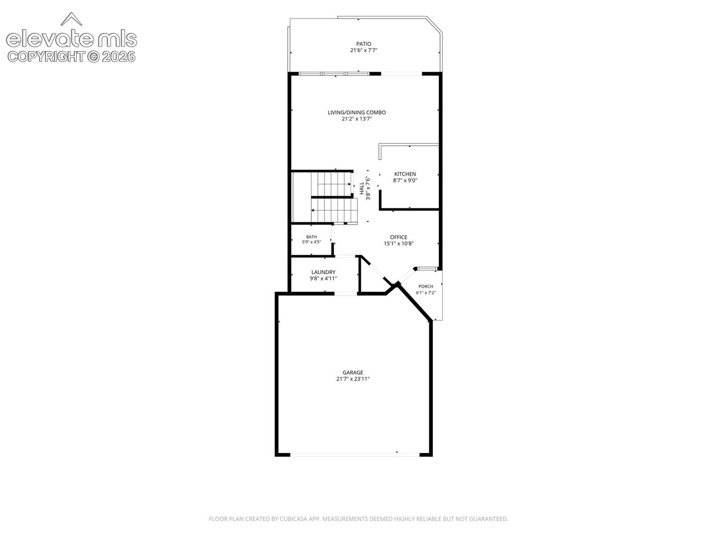 Main floor diagram