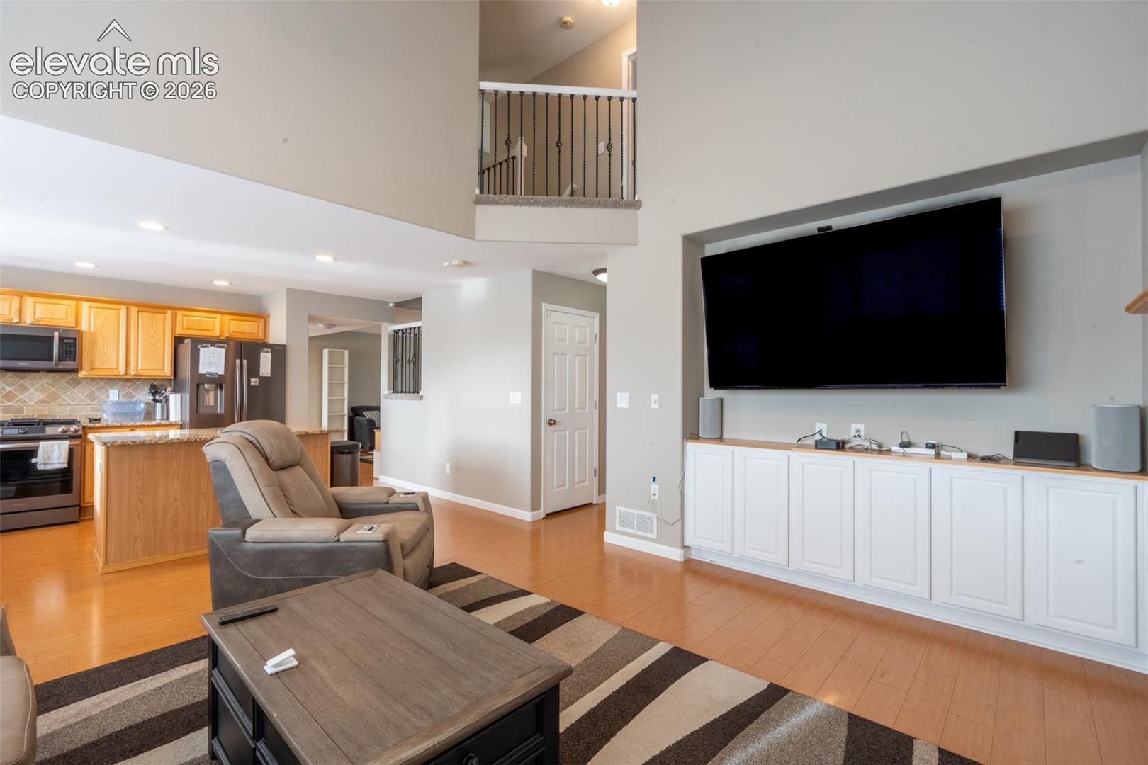 Living room/kitchen - main floor