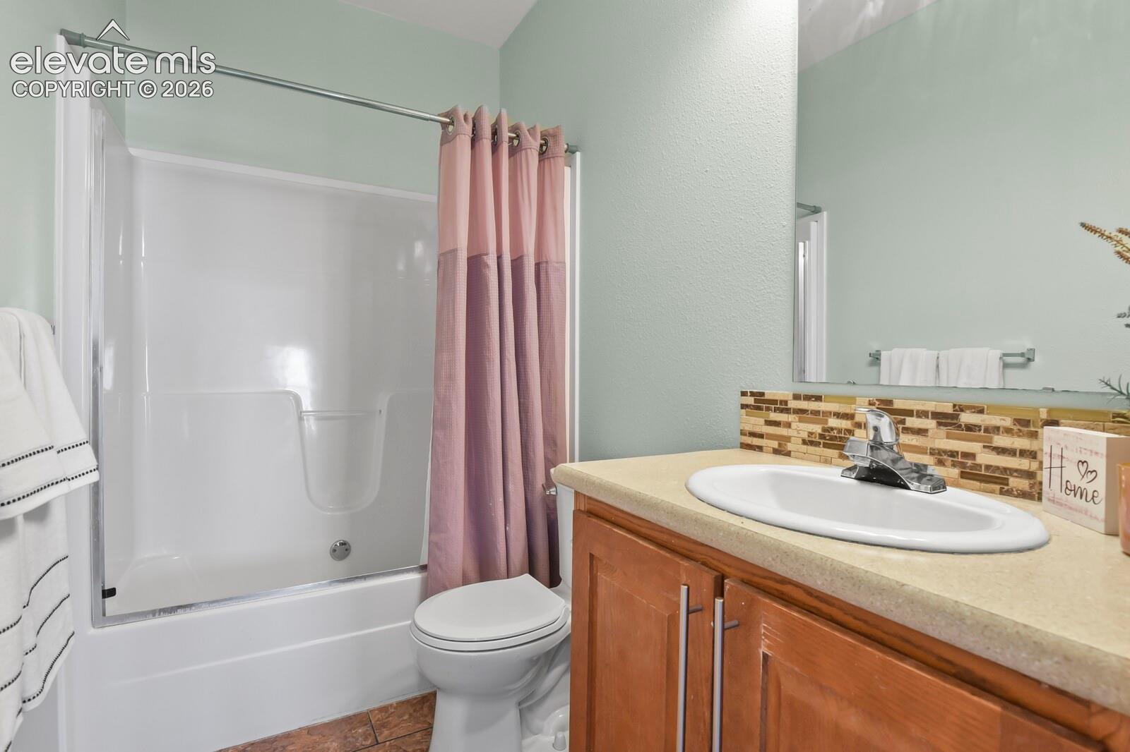 Hallway bathroom