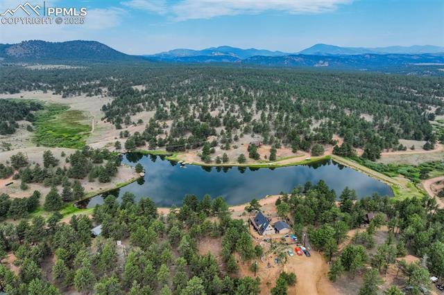 Wilson Lake and surrounding roads in the subdivision