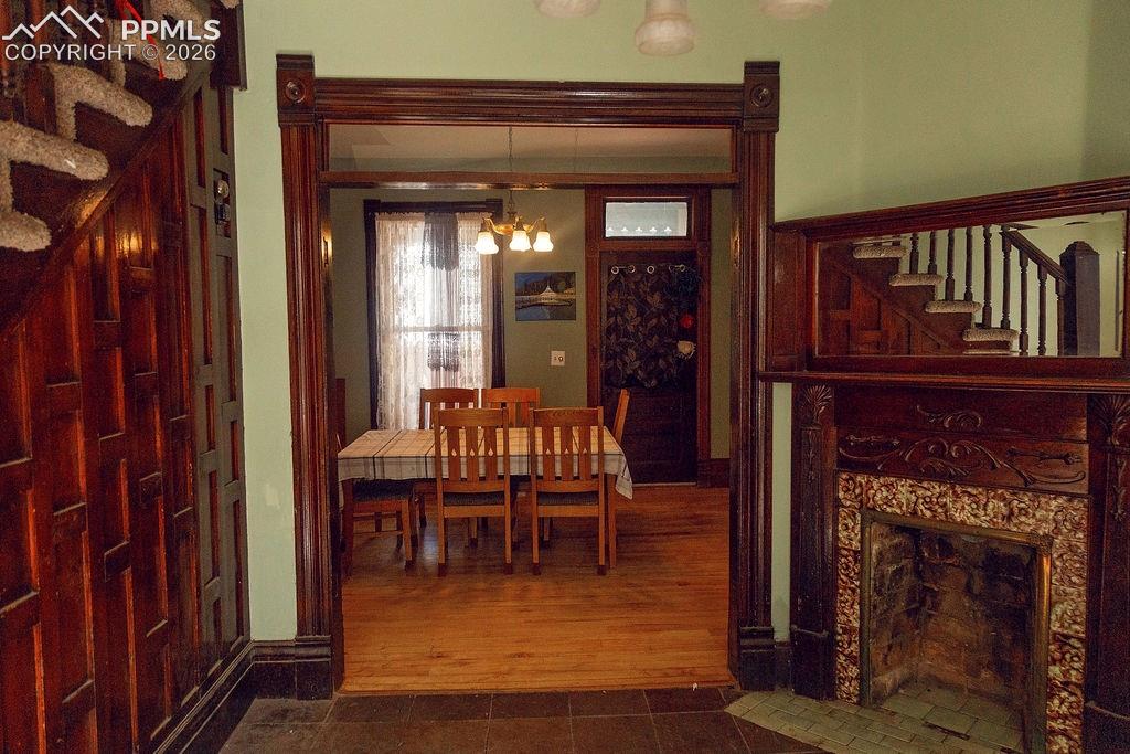 Sitting Room Looking Towards Dining Room