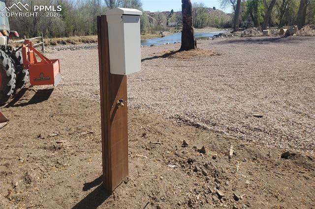 Two additional exterior RV hook-ups are located on the other side of the lot, near the barn.