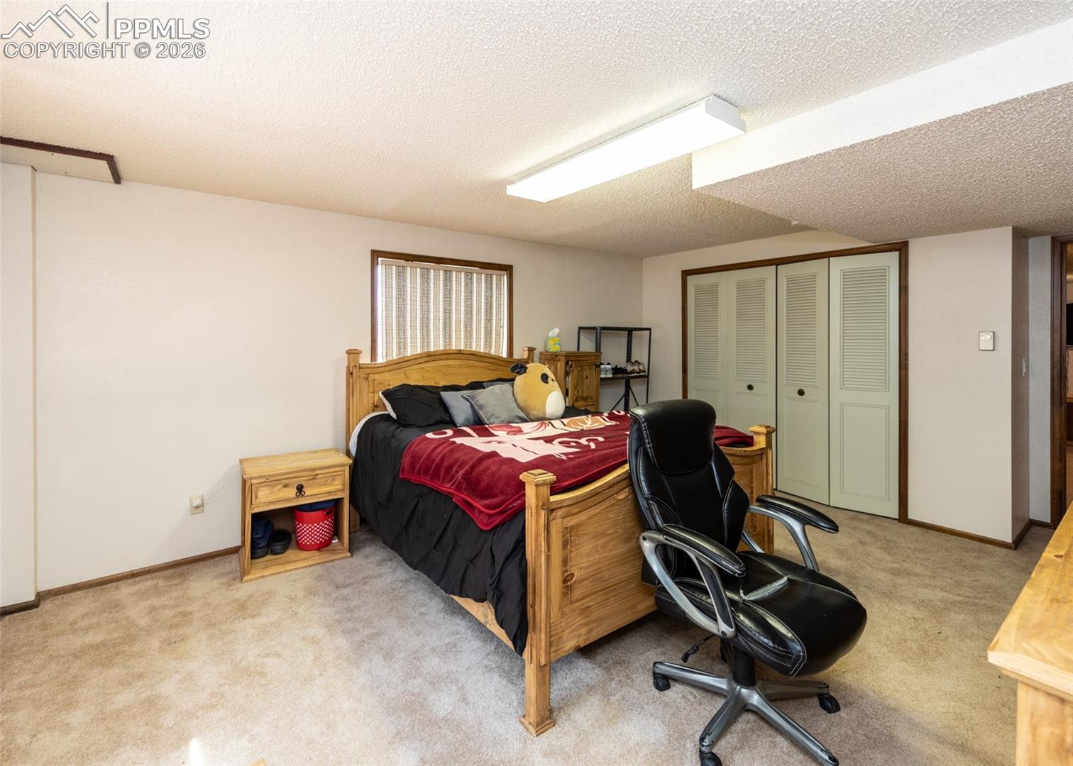 3rd bedroom in basement