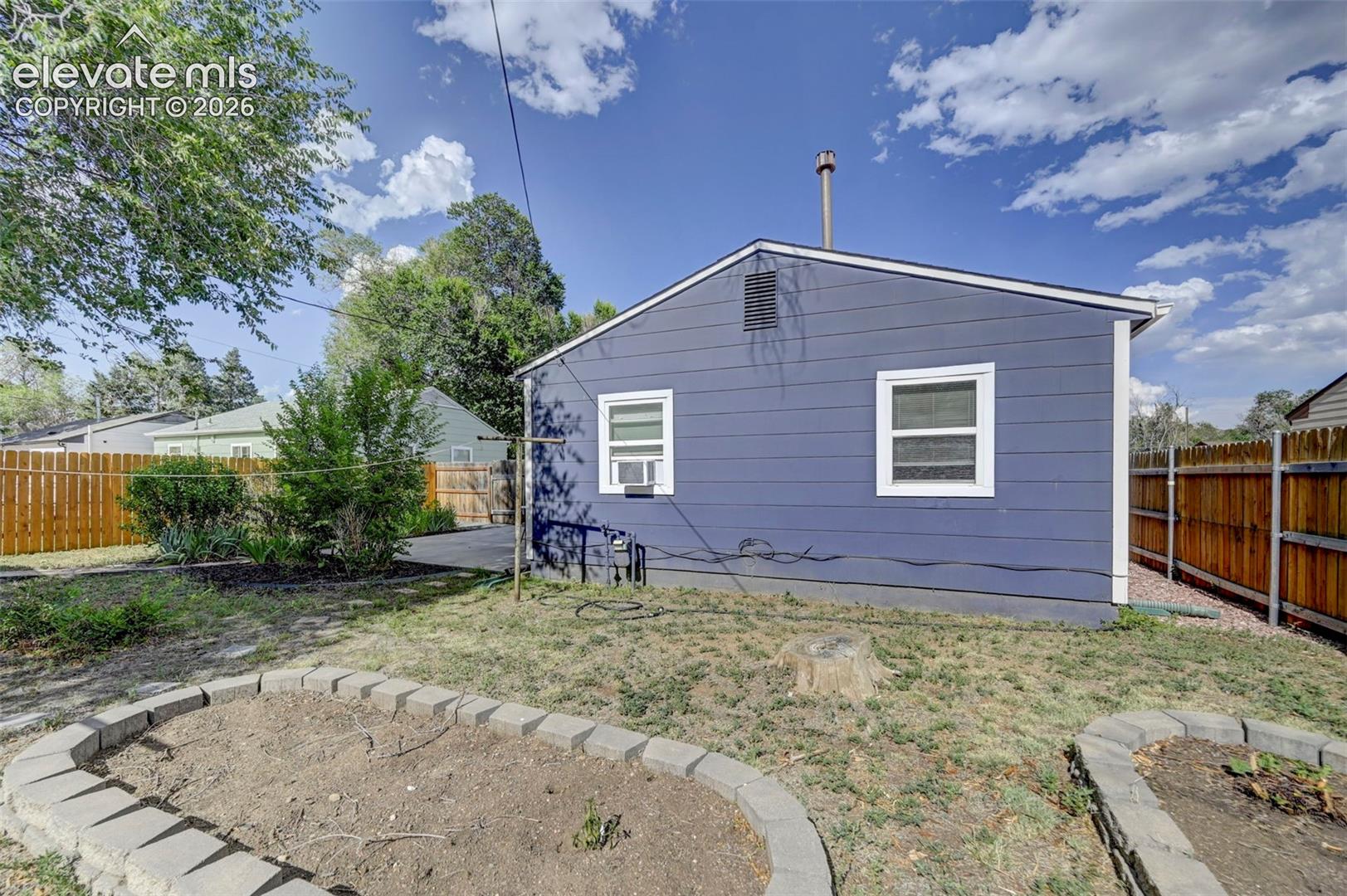 View of rear view of house