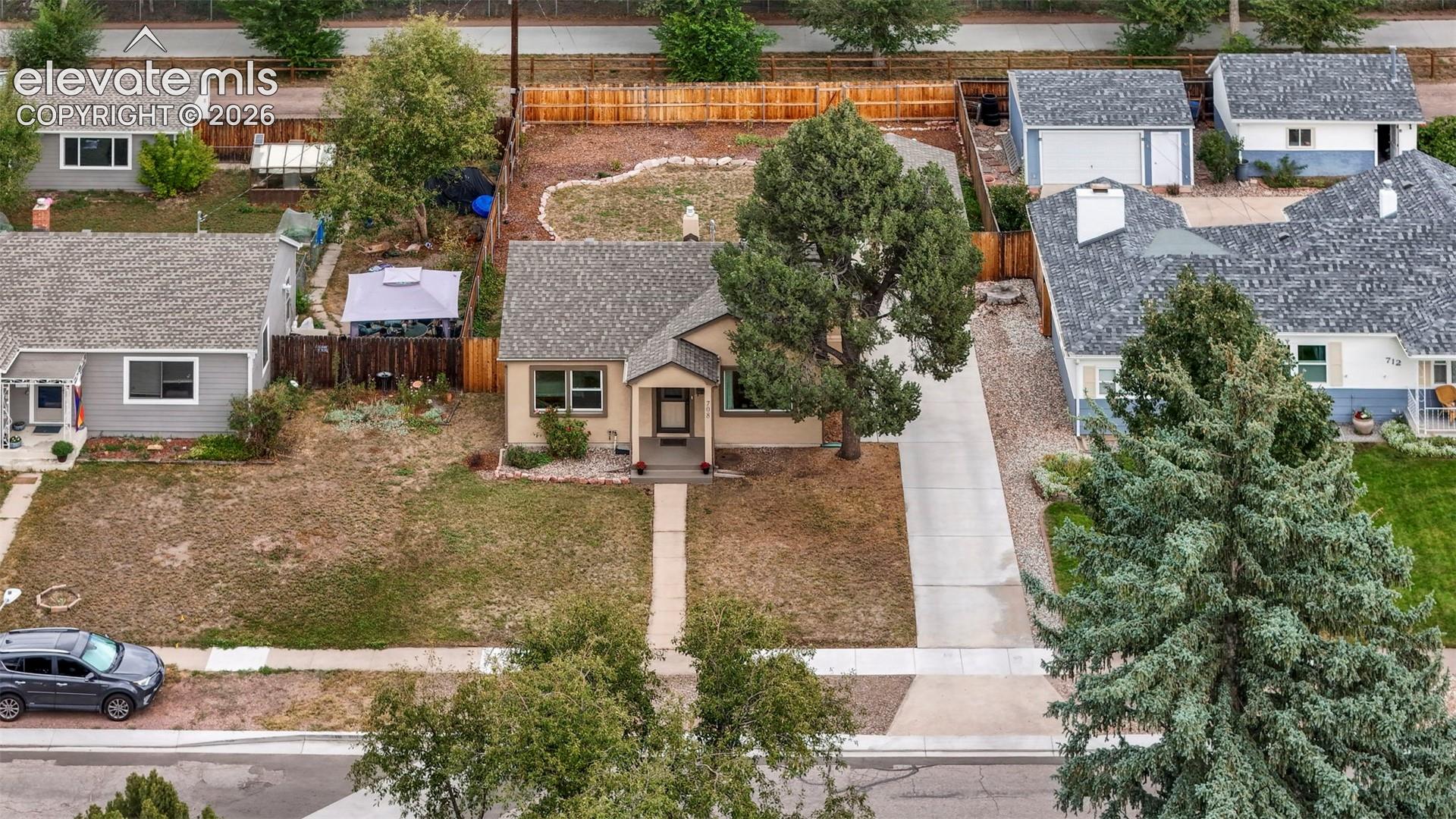 Aerial Front View