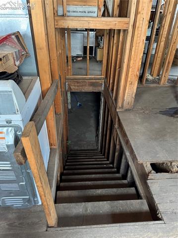View of stairway
