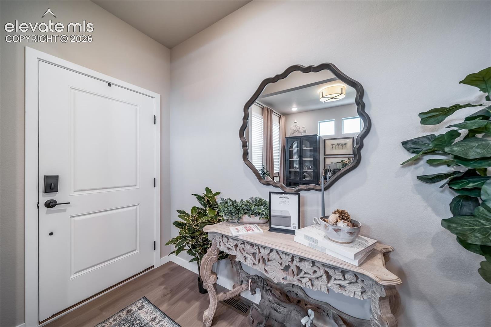 *Photos of a model home*