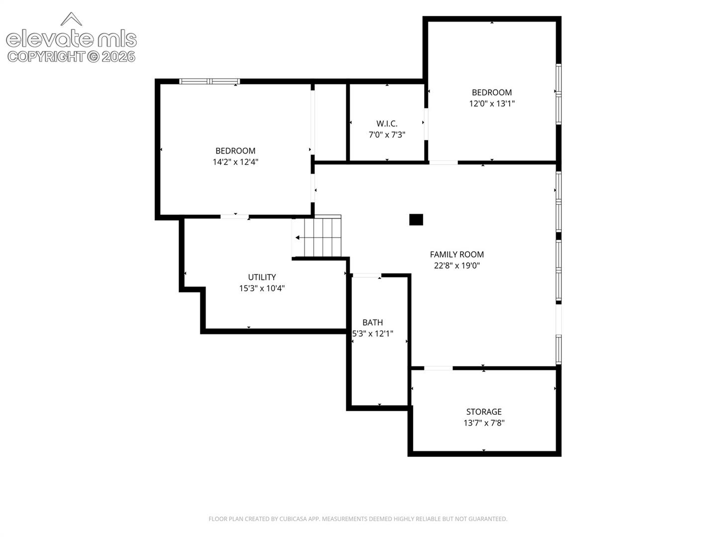 Basement, dimensions are estimates, buyers agent must measure for accuracy
