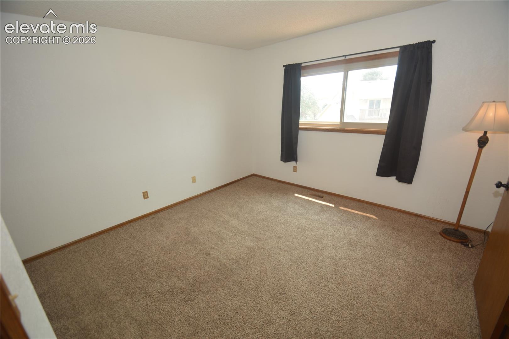 bedroom #2 from entry looking in.  