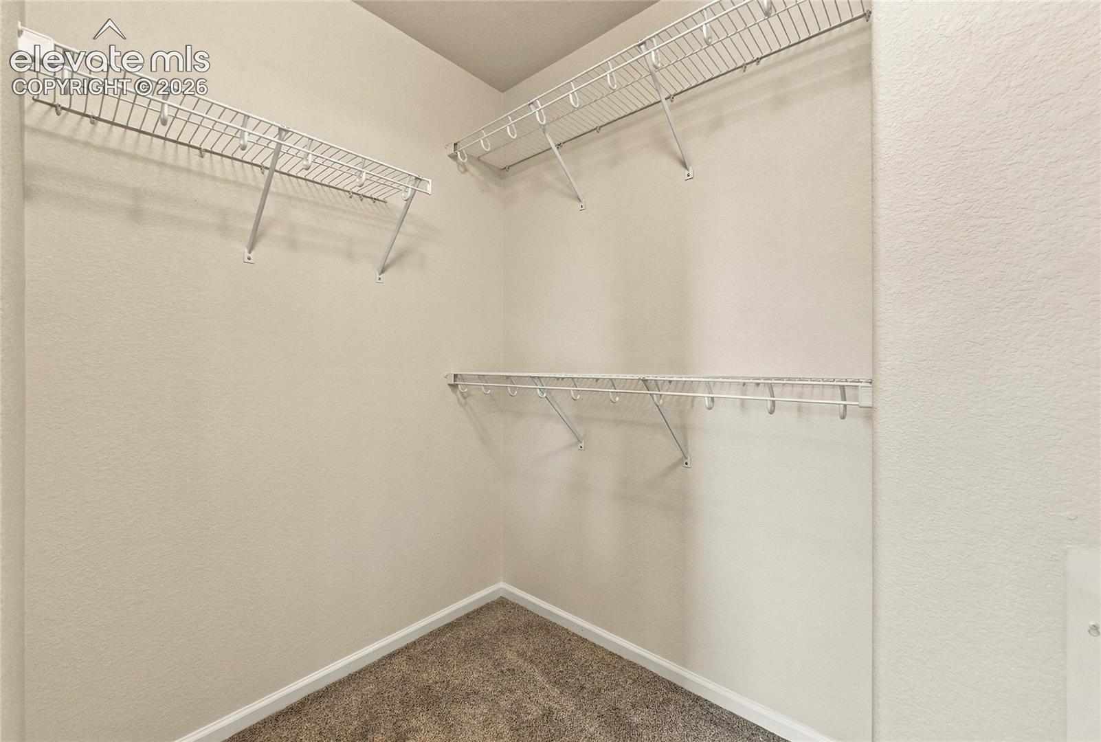 Closet - primary bedroom