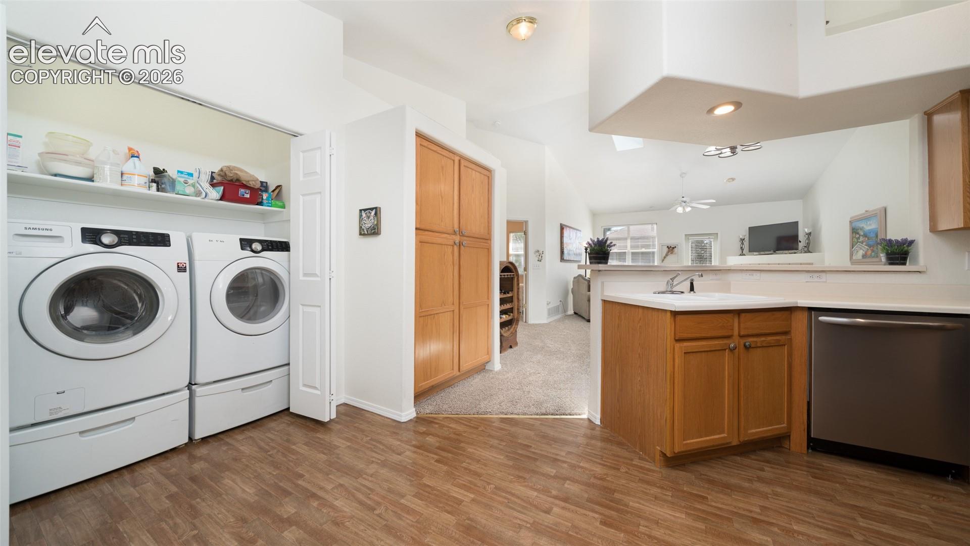 Kitchen + laundry
