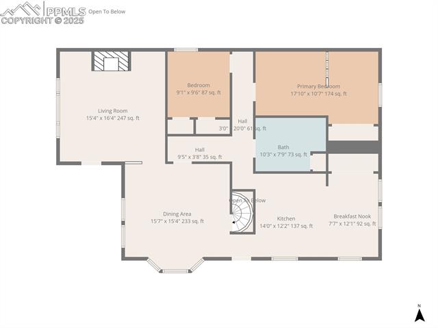 View of home floor plan