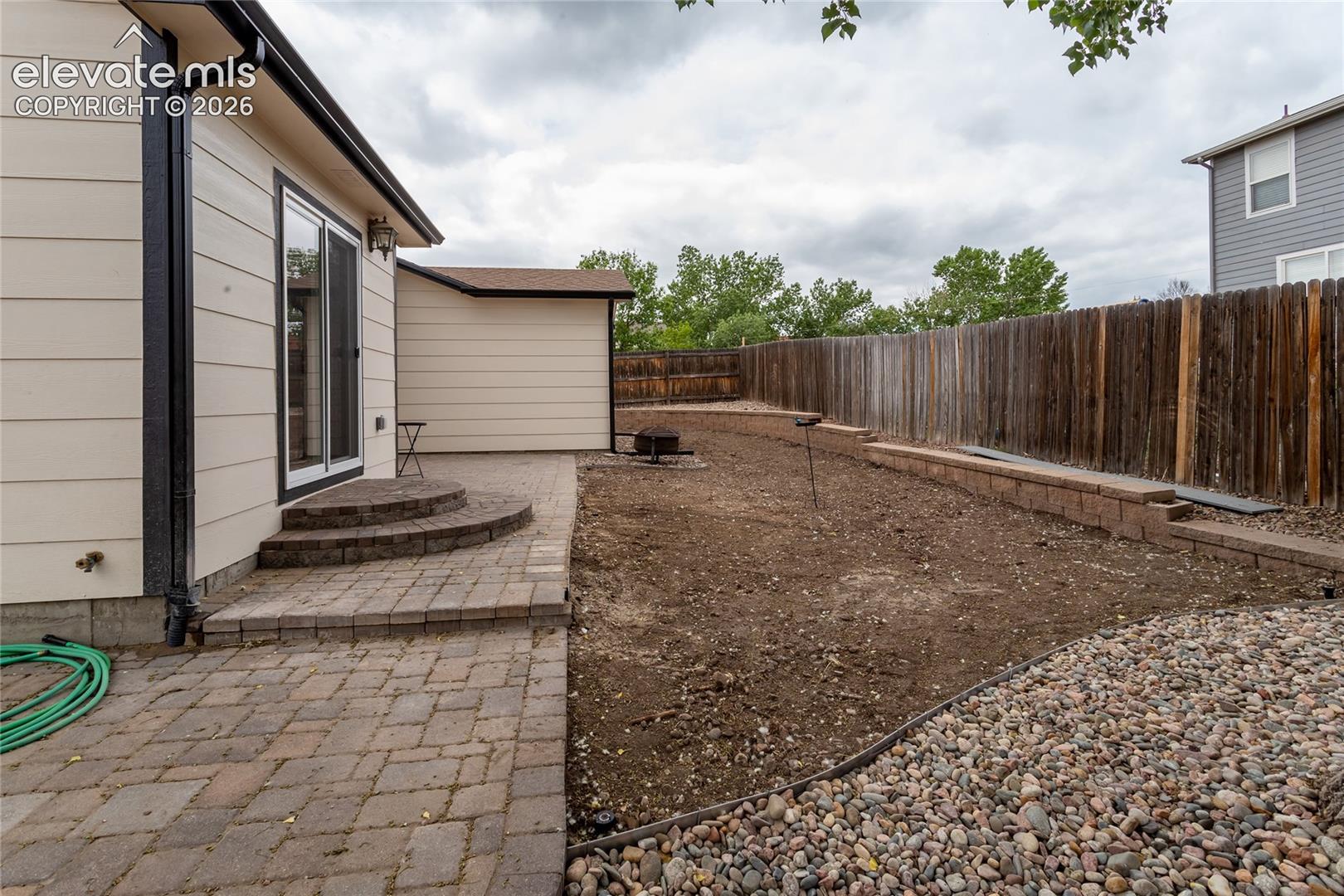 Your private outdoor oasis, plenty of room to add your personal touches!