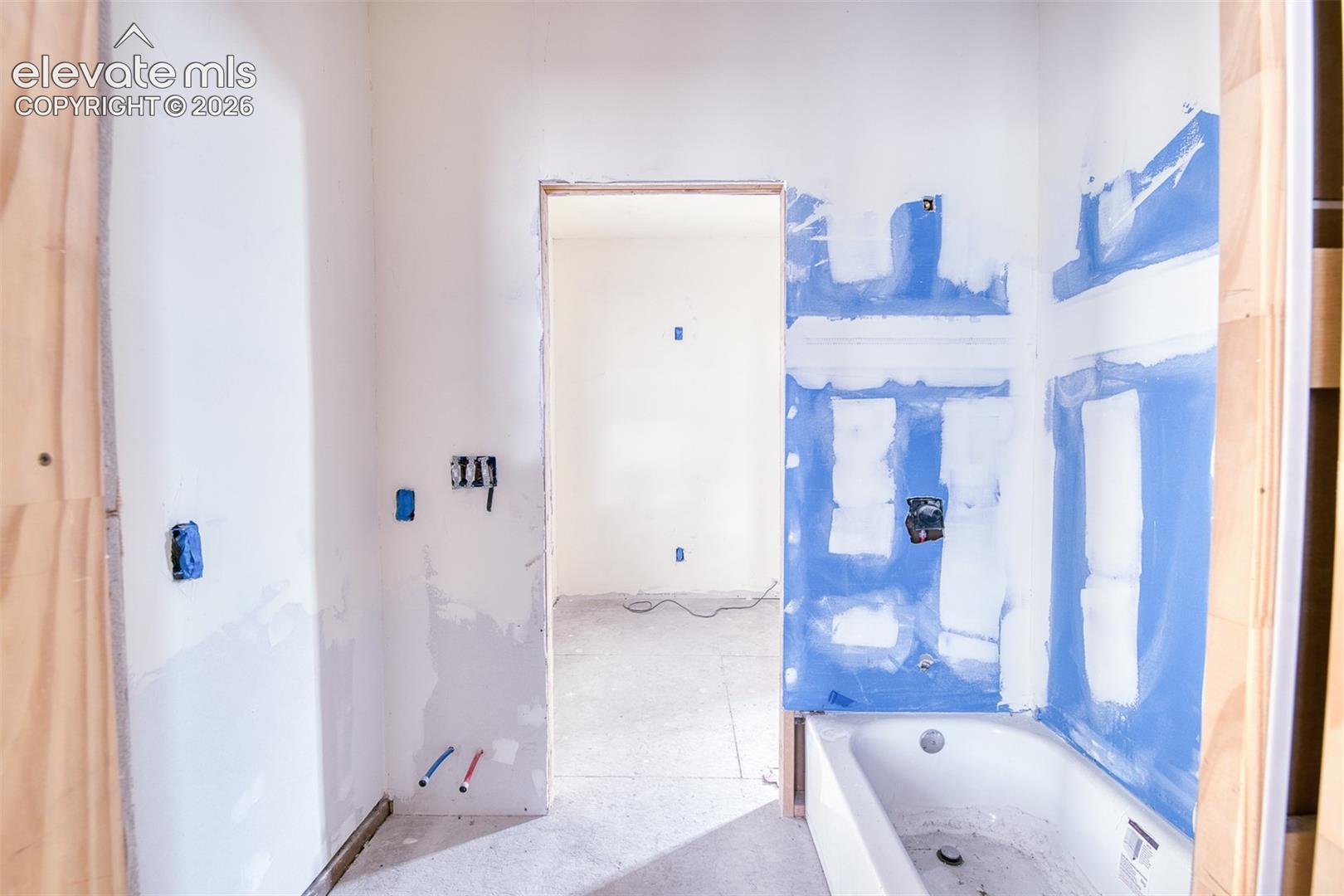 Full bathroom area