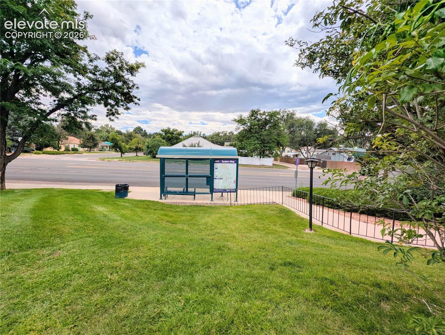 Easy on-site public transit access with ramp